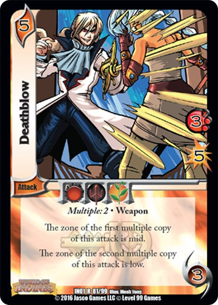 Image for Deathblow (81) (IN01) - UniVersus