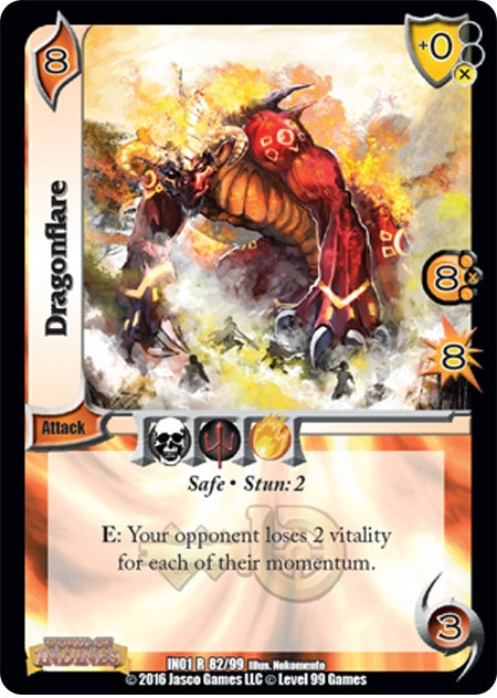 Image for Dragonflare (82) (IN01) - UniVersus