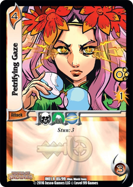 Image for Petrifying Gaze (85) (IN01) - UniVersus