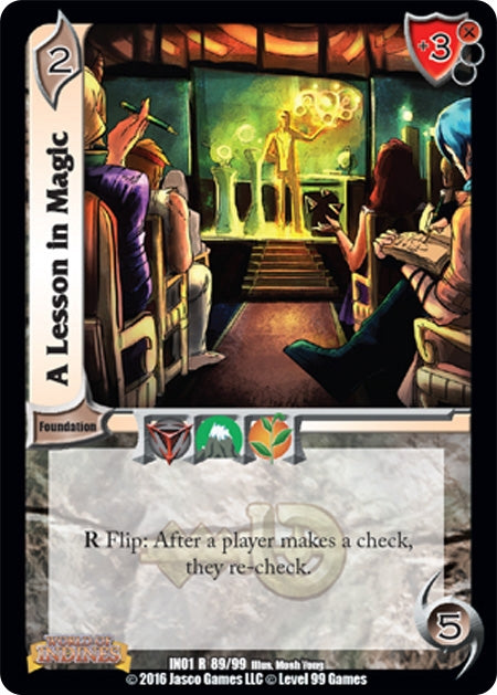Image for A Lesson in Magic (89) (IN01) - UniVersus