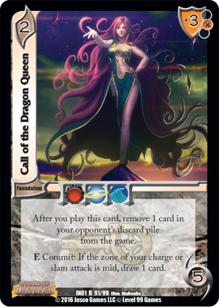Image for Call of the Dragon Queen (91) (IN01) - UniVersus
