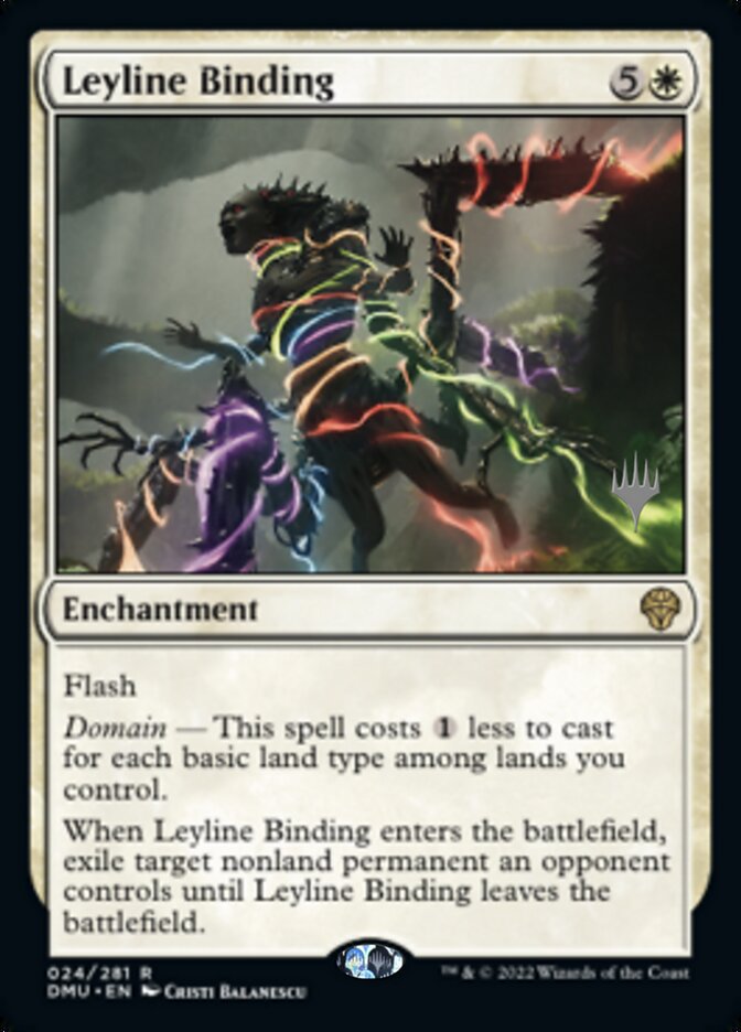 Leyline Binding (Promo Pack) [Dominaria United Promos] | Red Riot Games CA