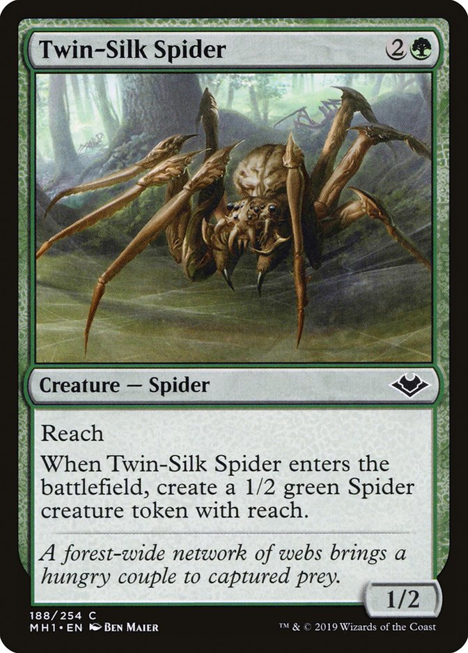 Twin-Silk Spider [Modern Horizons] | Red Riot Games CA