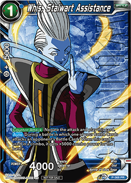 Whis, Stalwart Assistance (Unison Warrior Series Boost Tournament Pack Vol. 7 - Winner) (P-368) [Tournament Promotion Cards] | Red Riot Games CA