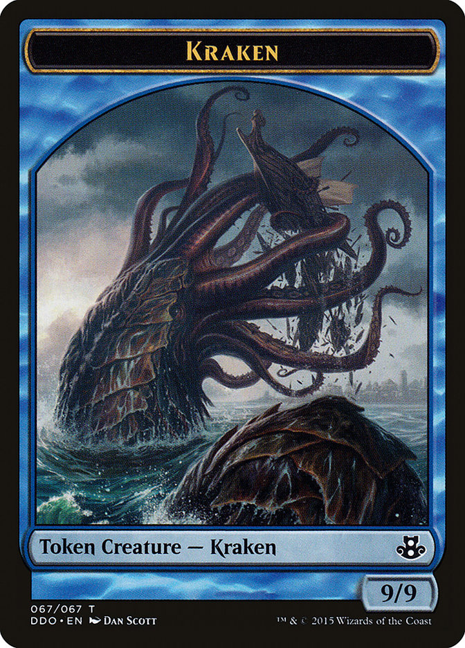 Kraken Token [Duel Decks: Elspeth vs. Kiora] | Red Riot Games CA
