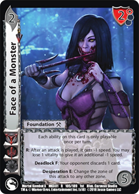 Image for Face of a Monster (105) [MKX]