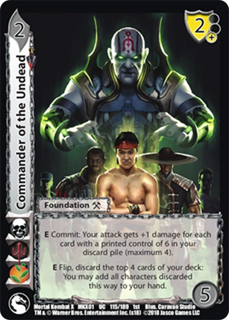 Image for Commander of the Undead (115) (Mortal Kombat X) - UniVersus