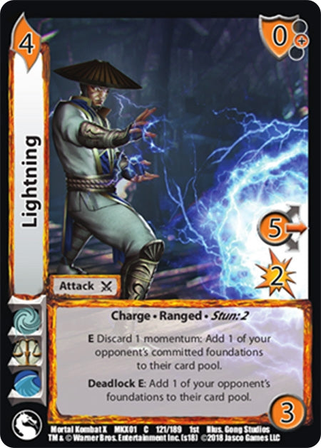 Image for Lightning (121) (Mortal Kombat X) - UniVersus