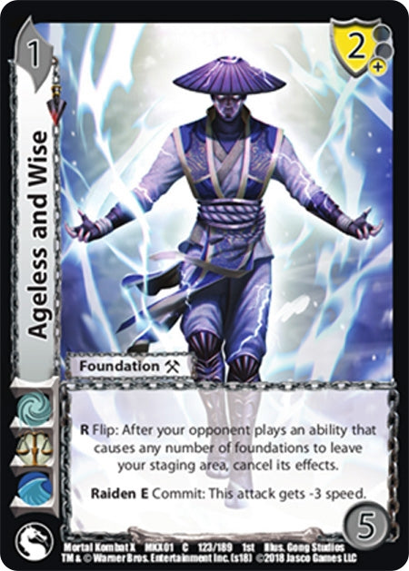 Image for Ageless and Wise (123) (Mortal Kombat X) - UniVersus