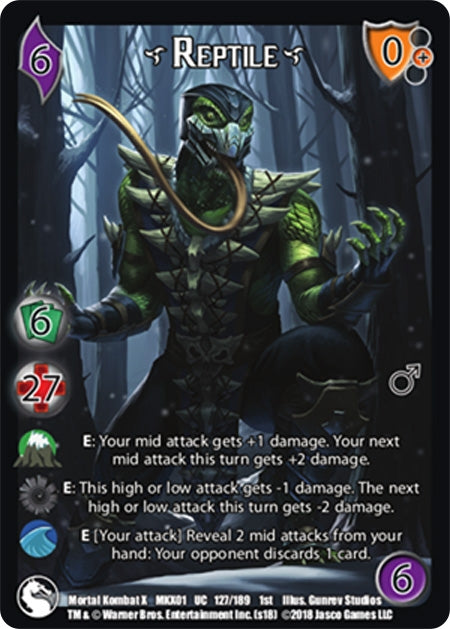 Image for Reptile* (127) (Mortal Kombat X) - UniVersus