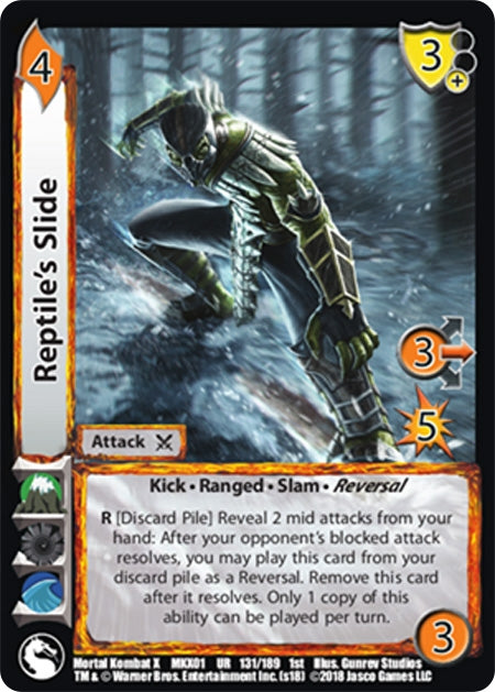 Image for Reptile's Slide (131) (Mortal Kombat X) - UniVersus