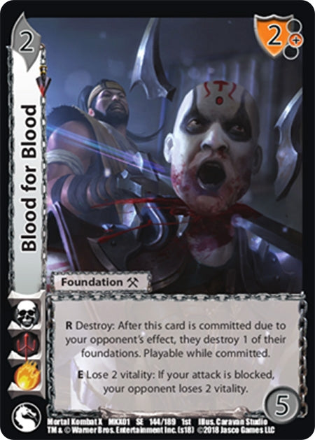 Image for Blood for Blood (144) [MKX]