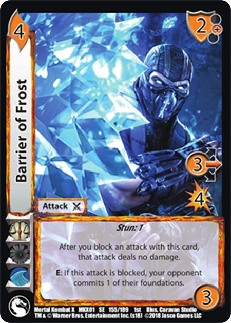 Image for Barrier of Frost (155) [MKX]