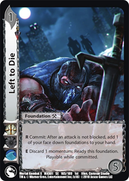 Image for Left to Die (165) [MKX]
