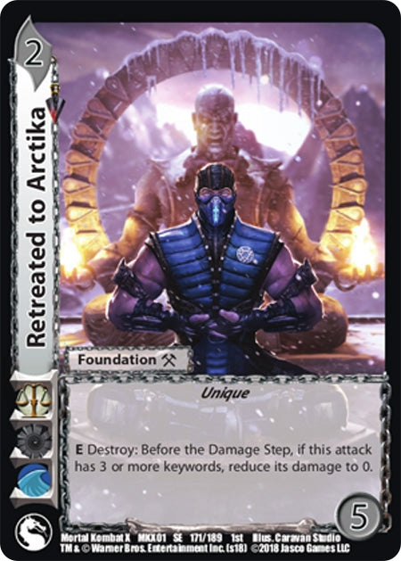 Image for Retreated to Arctika (171) [MKX]