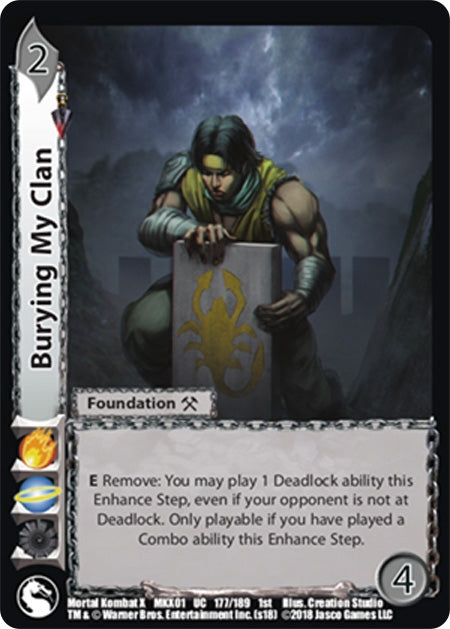 Image for Burying My Clan (177) [MKX]