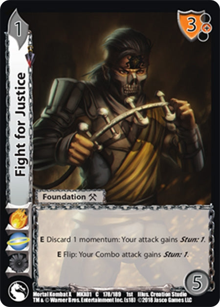 Image for Fight for Justice (178) [MKX]