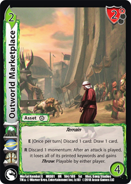 Image for Outworld Marketplace (184) [MKX]