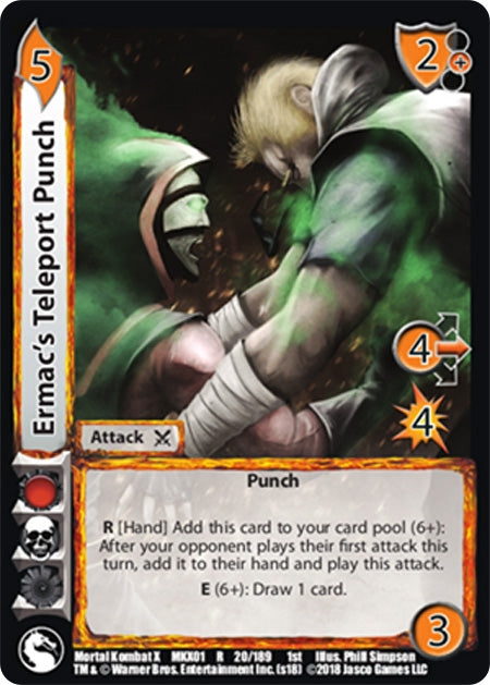 Image for Ermac's Teleport Punch (20) [MKX]