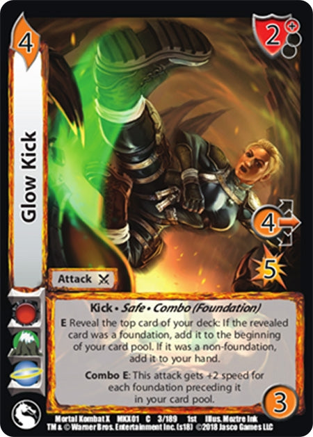 Image for Glow Kick (3) [MKX]