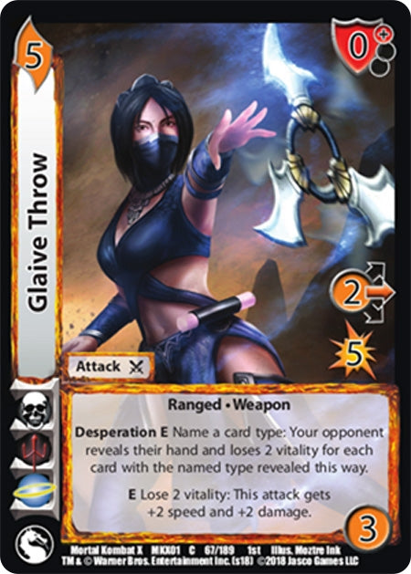 Image for Glaive Throw (67) [MKX]