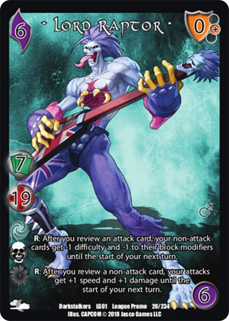Image for Lord Raptor* (20) [UFSCLK]