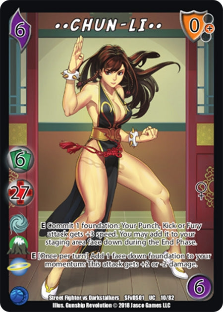 Image for Chun-Li** (10) (SFVD) - UniVersus