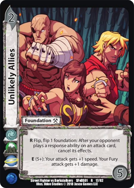 Image for Unlikely Allies (17) (SFVD) - UniVersus