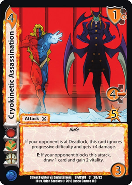 Image for Cryokinetic Assassination (20) (SFVD) - UniVersus
