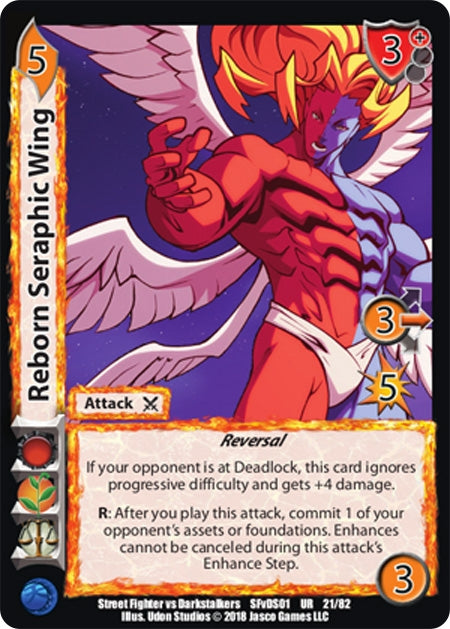 Image for Reborn Seraphic Wing (21) (SFVD) - UniVersus