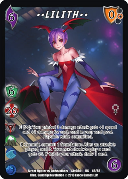 Image for Lilith** (46) (SFVD) - UniVersus