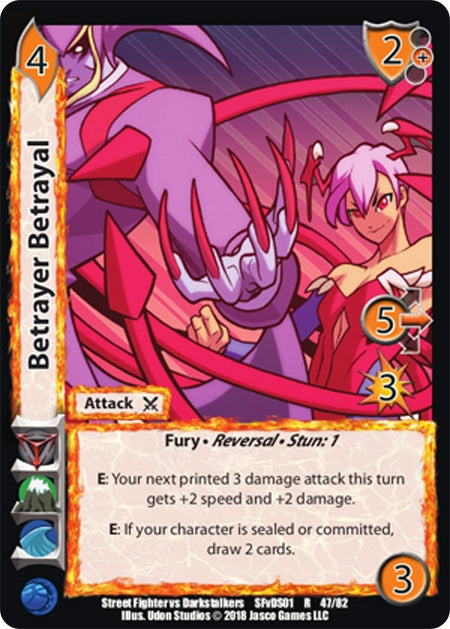 Image for Betrayer Betrayal (47) (SFVD) - UniVersus