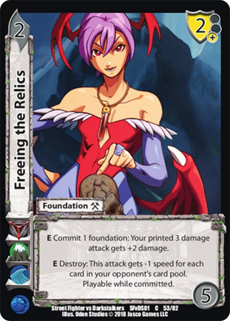 Image for Freeing the Relics (53) (SFVD) - UniVersus