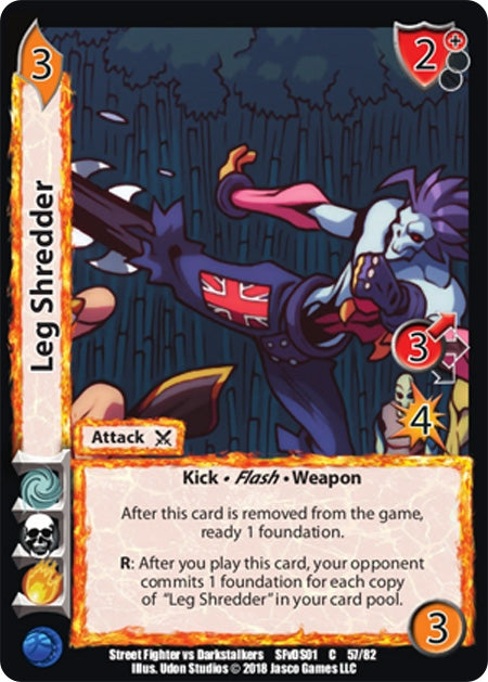 Image for Leg Shredder (57) (SFVD) - UniVersus