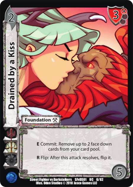 Image for Drained by a Kiss (6) (SFVD) - UniVersus