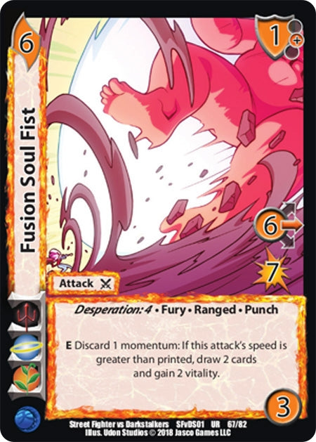 Image for Fusion Soul Fist (67) (SFVD) - UniVersus