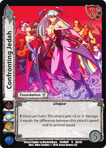 Image for Confronting Jedah (69) (SFVD) - UniVersus