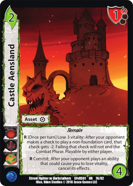 Image for Castle Aensland (76) (SFVD) - UniVersus