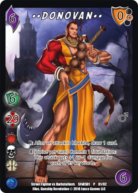 Image for Donovan** (81) (SFVD) - UniVersus
