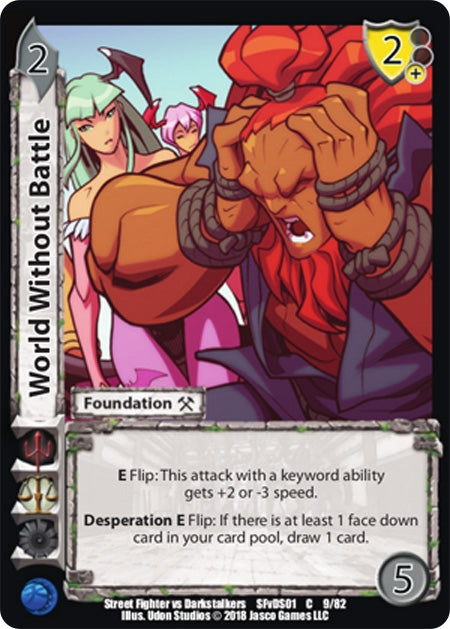Image for World Without Battle (9) (SFVD) - UniVersus