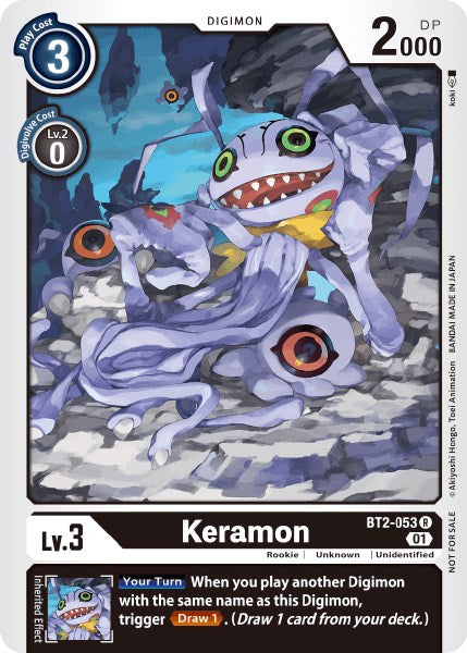 Keramon [BT2-053] (Tamer Party Vol. 3) [Release Special Booster Promos] | Red Riot Games CA