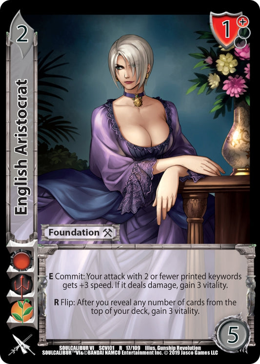 Image for English Aristocrat (17) (SCVI) - UniVersus