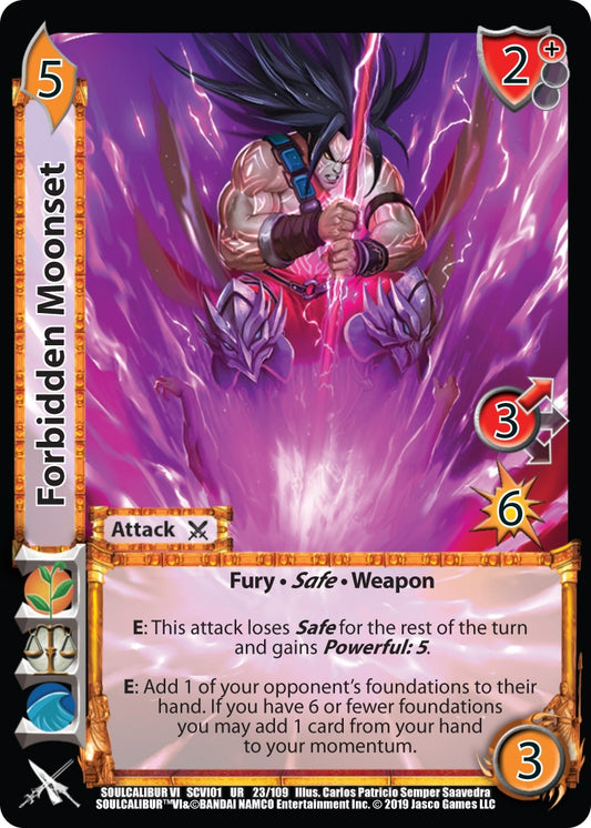 Image for Forbidden Moonset (23) (SCVI) - UniVersus