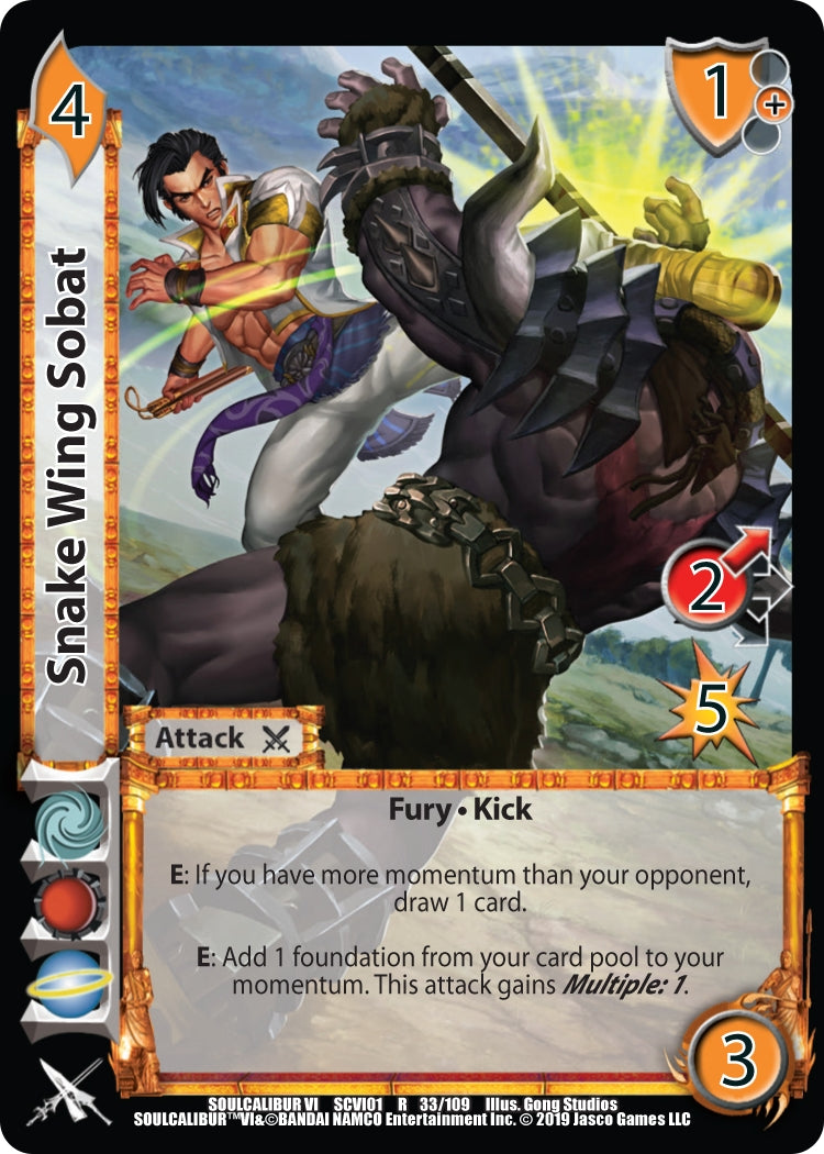 Image for Snake Wing Sobat (33) (SCVI) - UniVersus