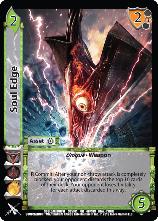Image for Soul Edge (48) (SCVI) - UniVersus
