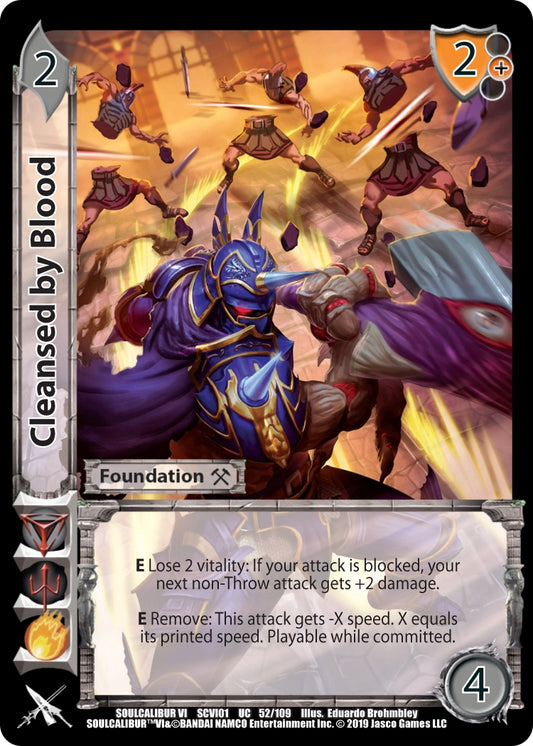 Image for Cleansed By Blood (52) (SCVI) - UniVersus