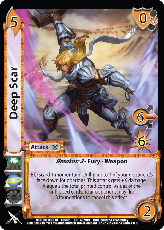 Image for Deep Scar (58) (SCVI) - UniVersus