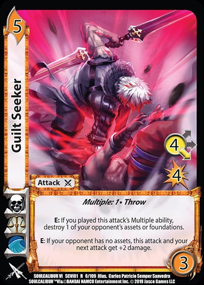 Image for Guilt Seeker (6) (SCVI) - UniVersus