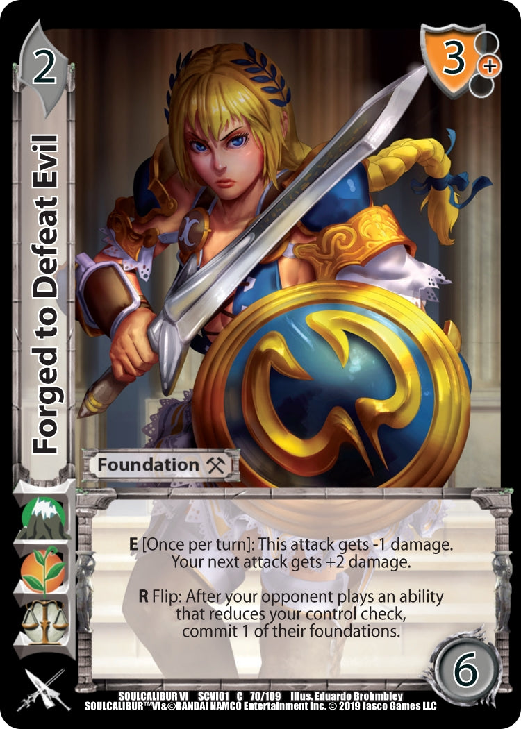 Image for Forged to Defeat Evil (70) (SCVI) - UniVersus