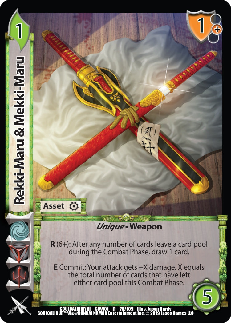 Image for Rekki-Maru & Mekki-Maru (75) (SCVI) - UniVersus